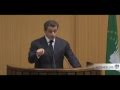 Discours 1/2: Sarkozy au Sommet de l&#39;UA (Union Africaine) 30-01-2011 Ethiopie