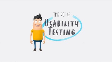 Opener Video for: "Usability Testing & UX ROI"