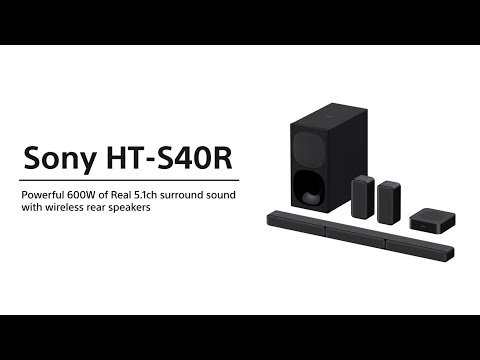 Sony | HT-S40R | 5.1ch Home Cinema with Wireless Rear Speakers
