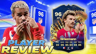 🔥96 TOTS GRIEZMANN PLAYER REVIEW - EA FC 24 ULTIMATE TEAM