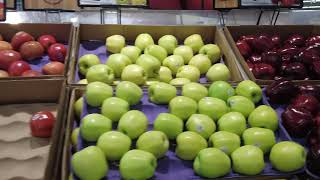 Meijers Grocery Store walk through bakery, deli, fresh fruit and vegetables