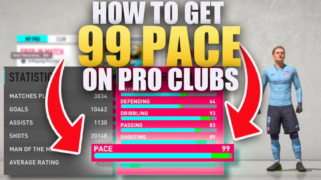 Wie Viele Skillpunkte Bekommt Man Bei Fifa 20 Pro Club How To Get 99 Pace on FIFA 20 Pro Clubs.....EXPLAINED!! - YouTube