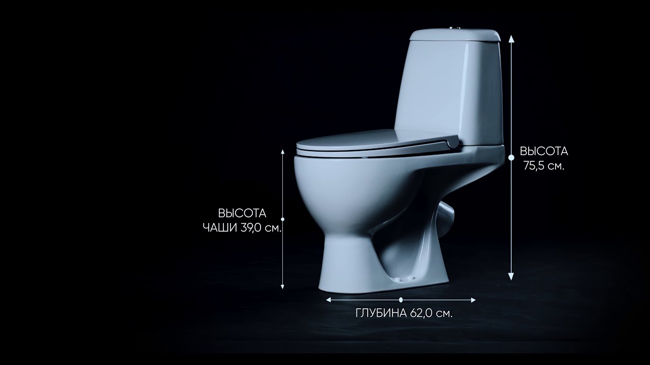 Унитаз-компакт MAX - YouTube