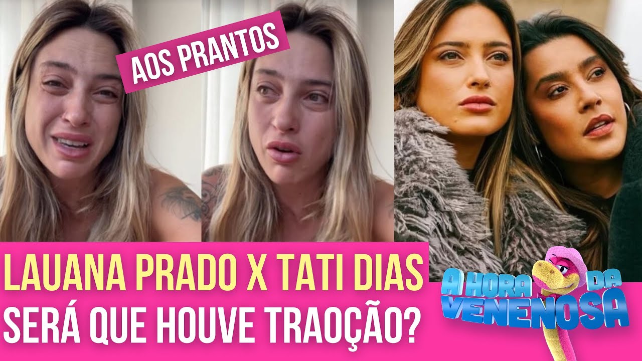 NOIVADO DE LAUANA PRADO COM TATI DIAS CHEGA AO FIM COM DIREITO A BLOCK NAS REDES SOCIAIS