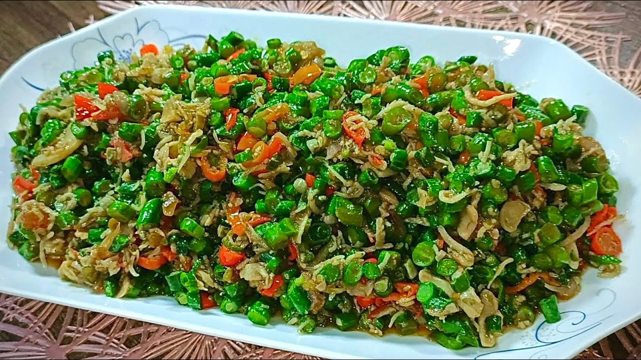 BONCOS NASI, KALAU KACANG PANJANG’NYA DI MASAK GINI.‼️