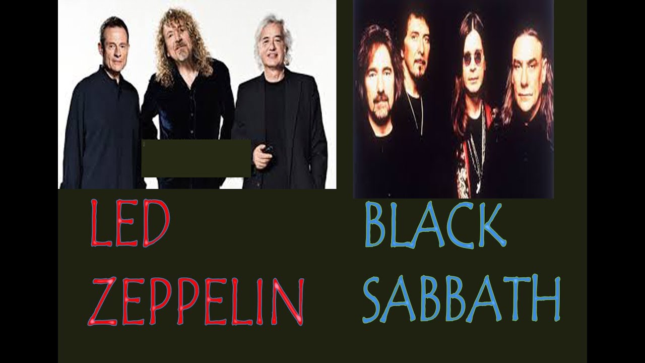 BLACK SABBATH Vs LED ZEPPELINCÚAL HA SIDO LA BANDA MÁS