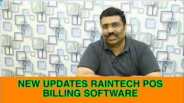 New updates Raintech POS billing Software