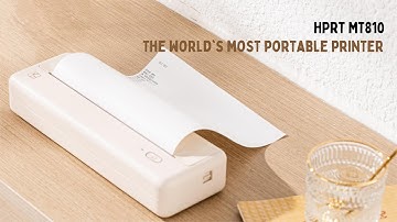 HPRT MT810 Portable Printer, make every print easy and fast