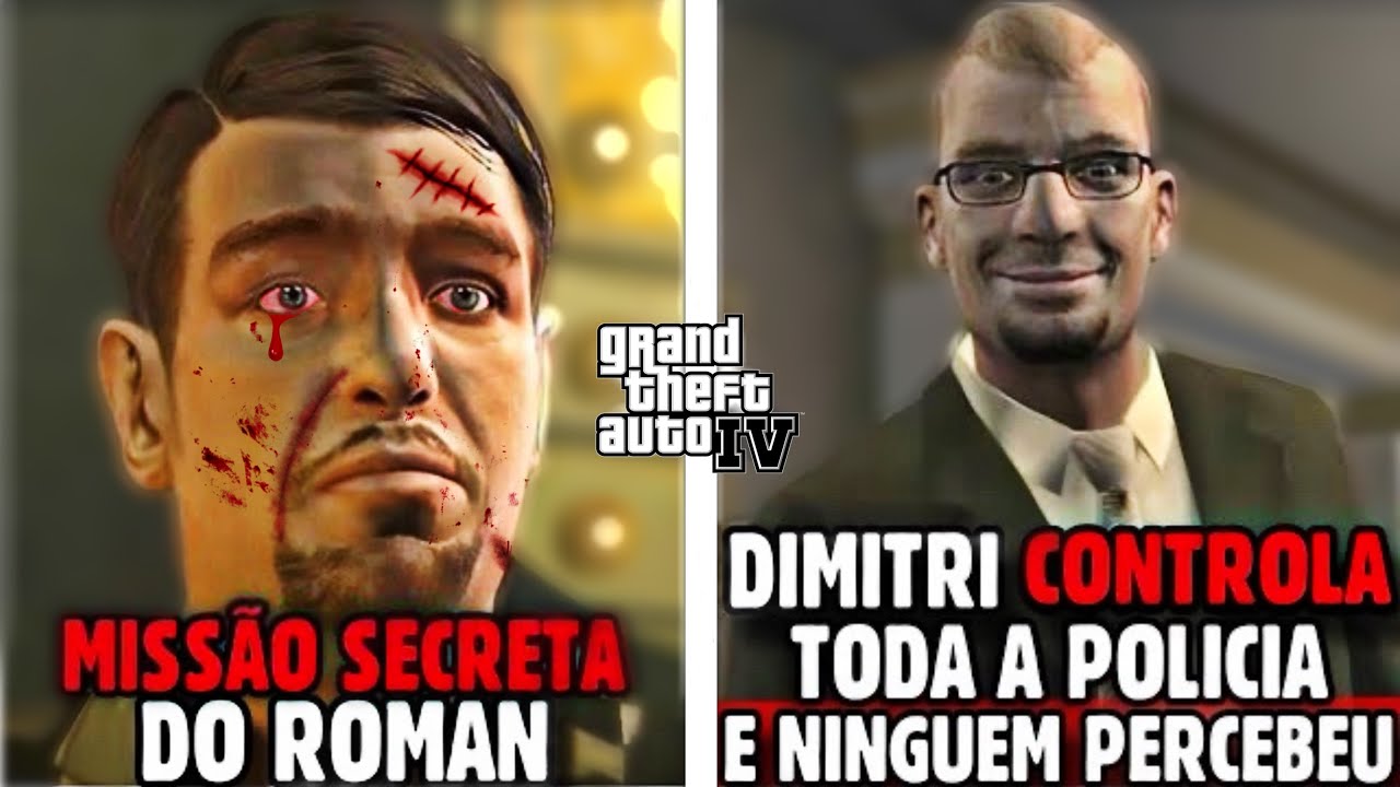 Curiosidades de GTA IV!  GTA Brasil Team - Desvendando o universo Grand  Theft Auto