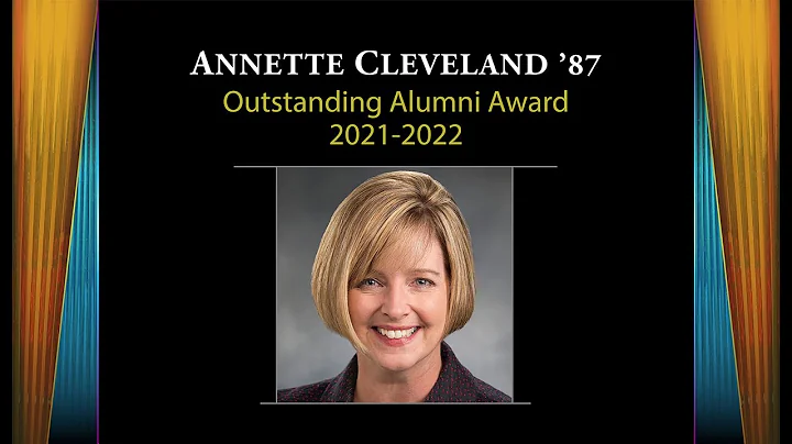 Annette Cleveland 87, Clark College Outstanding Aw...