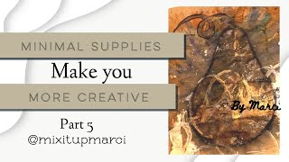 How minimal supplies will make you more creative. draw the same thing over and over 5 chalkola