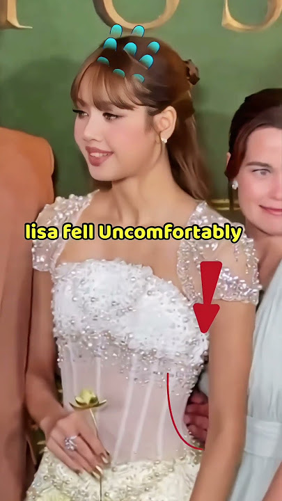 Man touch lisa fell uncomfortable #blackpink #shorts #lisa