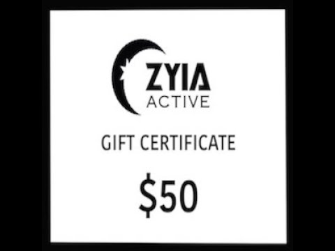 How do I use the Zyia Active gift card? Zyia Active Gift Certificate ...