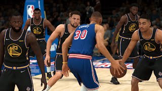 Can Stephen Curry Beat The Golden State Warriors Alone? | NBA 2K22