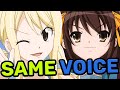 Lucy Japanese Voice Actor In Anime Roles [Aya Hirano] (Fairy Tail, Lucky☆Star, Death Note)