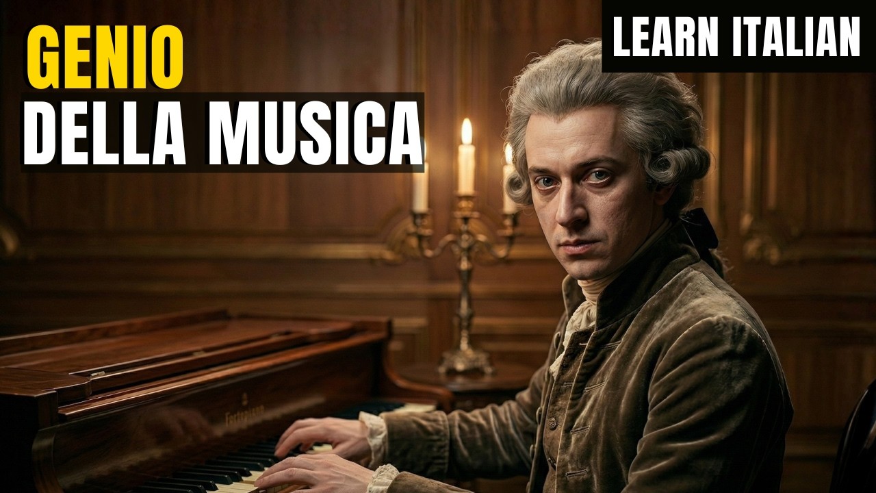 MOZART: Il Genio della Musica che ha Cambiato il Mondo per Sempre 🎹 | Italiano Facile
