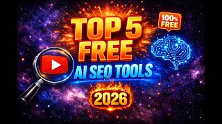 Top 5 FREE AI YouTube SEO Tools Keyword  &amp; Tags