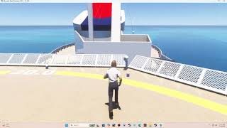 MSFS 2024. touring my new Carnival cruise ship.