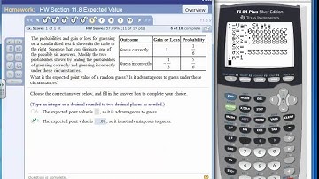 Section 11.8 Homework Exercises #6 and #7 in MyMathLab