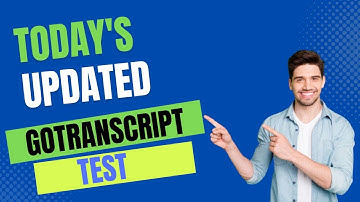 GoTranscript|| GoTranscript New Audio & MCQs Test Answers Solved|| 4 November 2022