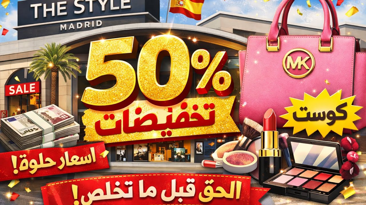 🔥 تخفيضات في ذهب حتى 50% في Outlet بمدريد أسعار صدمتني