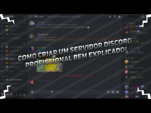 Eu vou configurar seu servidor discord profissionalmente.