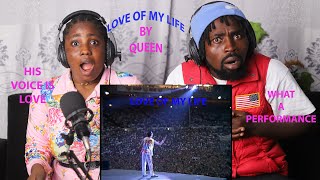 HER First Time Hearing Queen "Love of My Life" (Live at Wembley -1986) Reaction|