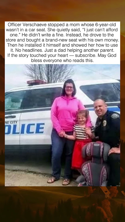HE GAVE HER A TICKET… OF SAFETY👮‍♂️🧸 - YouTube