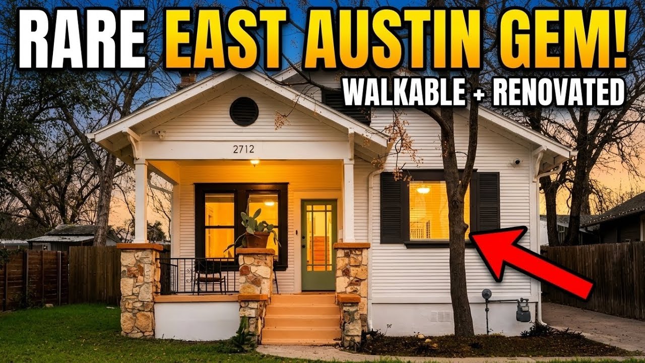 Inside a Rare Renovated Gem in East Austin — Classic Soul Meets Modern Living