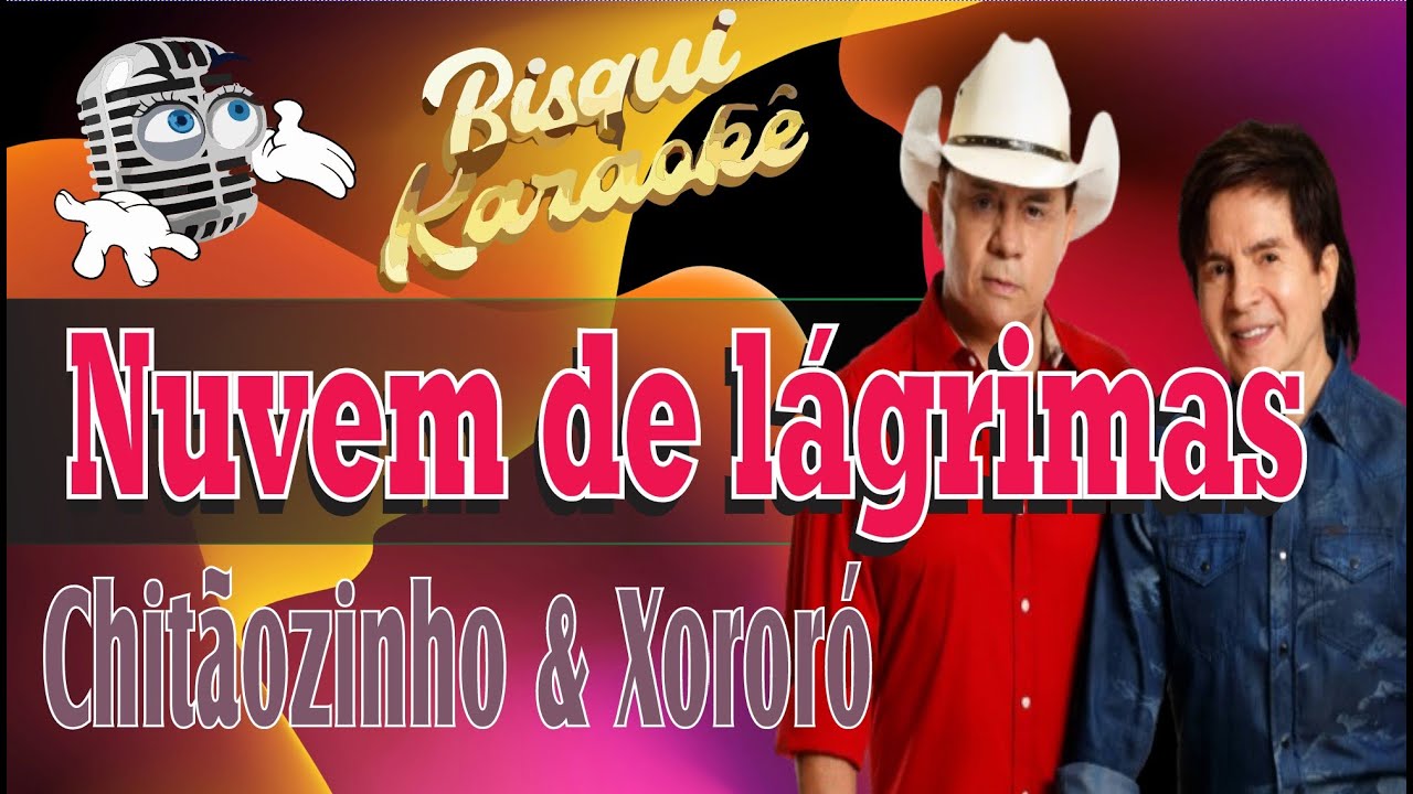 Nuvem de lágrimas - Karaokê