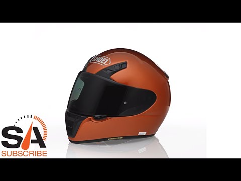 Shoei RF-SR Tangerine Orange Helmet at SpeedAddicts.com - YouTube