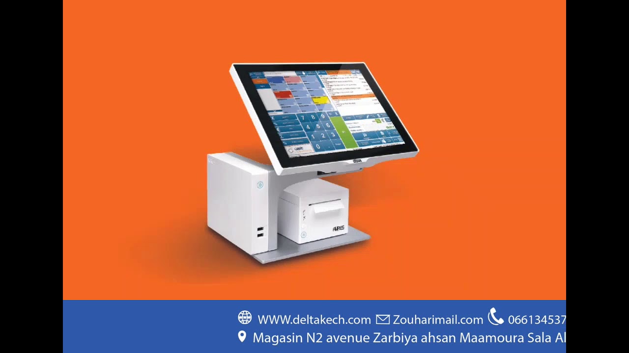 caisse enregistreuse tactile