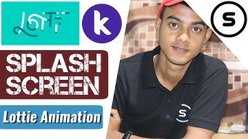 How to use Lottie animation on Kodular (Makeroid) as Splash Screen ?