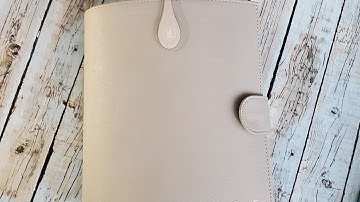 A5 PrintPressions Rings Flip Through The Sophisticate Collection in the color latte #printpression