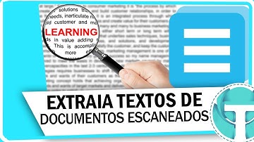 Como extrair textos de imagens e PDFs escaneados