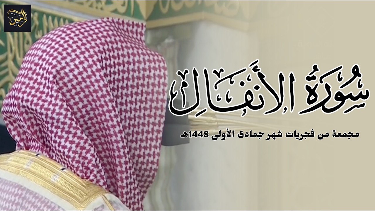سورة الأنفال كاملة للشيخ عبدالله القرافي مجمعة من فجريات شهر جمادى الأولى 1448هـ