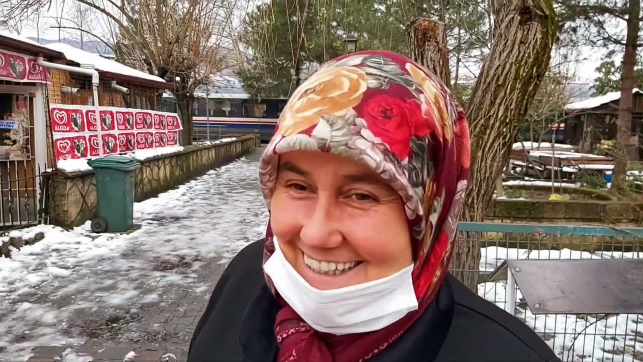 kestane balı diyarı Zonguldak gökcebey☃️cuma pazarı #cuma #kestanebalı #gökcebey #kar #çaycuma