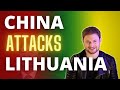 David and Goliath: China bullies Lithuania over Taiwan