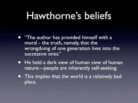 Hawthorne puritanism essay