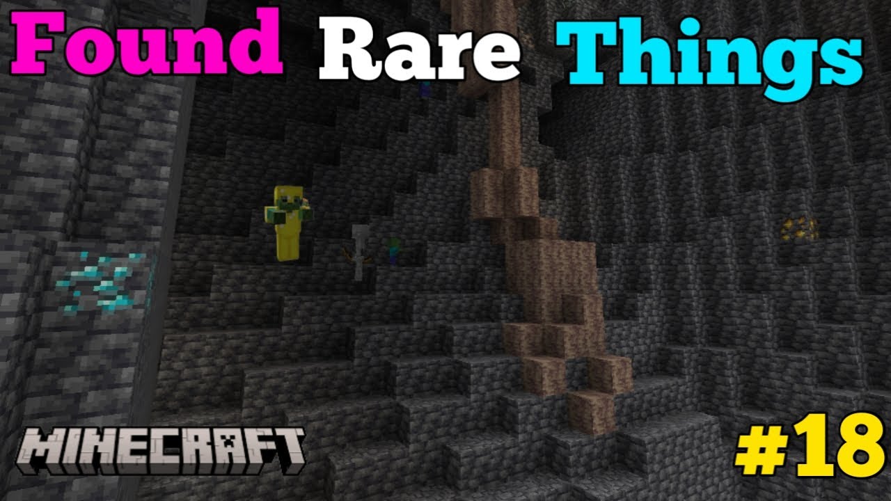 I Found Rare Things In Mine || Minecraft || - YouTube