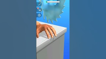 ASMR SLICING gameplay | saw vs hand #asmr #satisfying #game #gameplay #lol