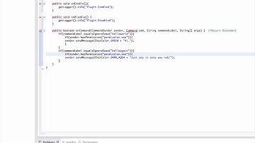 Bukkit Plugin Coding: Episode 4 - Multiple Commands and Basic Permissions