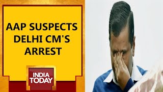 AAP Suspects Delhi CMs Arrest By CBI  | CBI Grills Kejriwal For Nearly 6 Hours