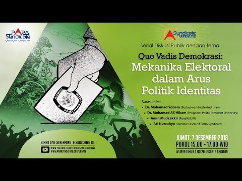 Quo Vadis Demokrasi: Mekanika Elektoral dalam Arus Politik Identitas