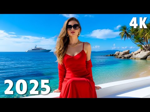 Relaxing Tropical Deep House 2025 Best Chill Vocal Summer Mix In 4K UHD For TV Lento Deep House