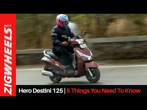 Hero Destini 125 | 5 Things You Need To Know | Zigwheels.com