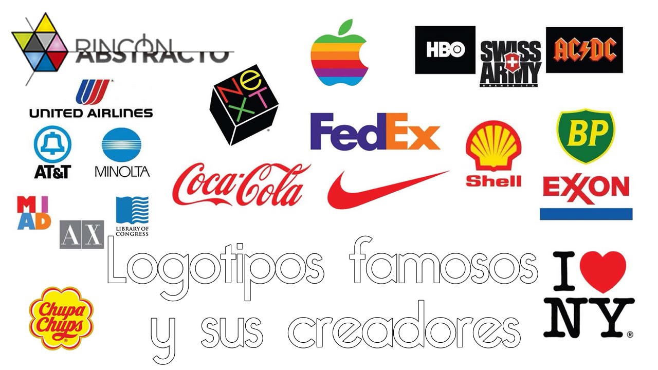 ▷▷ Logos de marcas: Los más famosos y bonitos de la historia