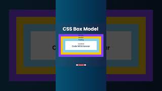 CSS Box Model #css #cssboxmodel #csstutorial #shorts #viralvideo #viralshorts #viralreel #shortvideo