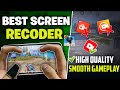 best no lag screen recorder for pubg & bgmi | best screen recorder for android for gaming🔥in 2025 |