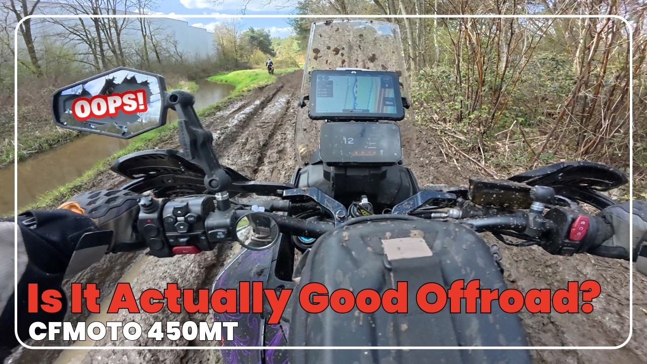 CFMOTO 450MT Chinese ‘Garbage’ Bike vs REAL Adventure… Get Off The Road ...